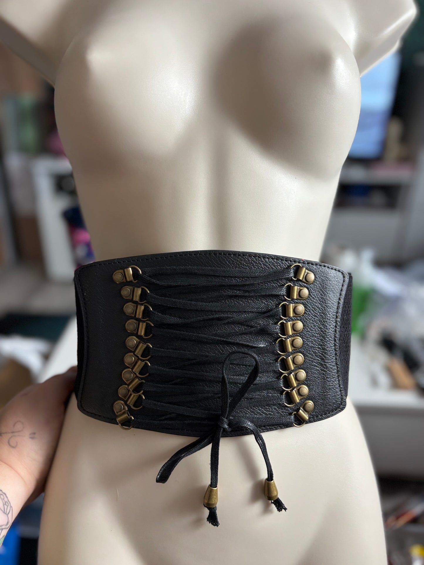 Gothic Victorian Waist Cincher Belt