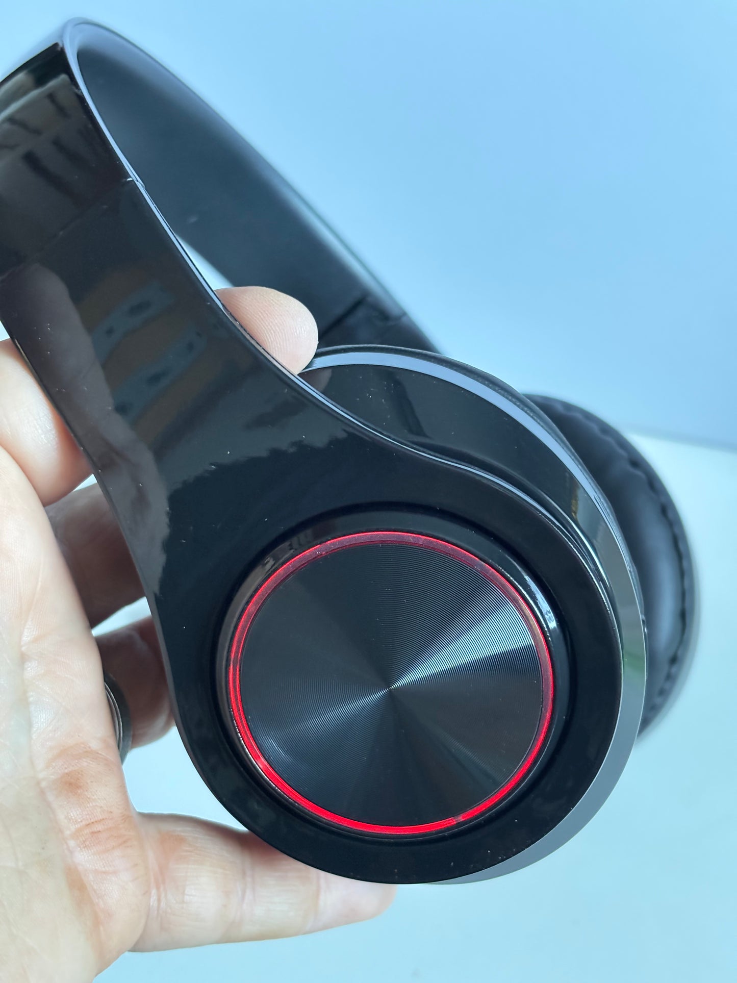 Wireless Headphones with Deep Bass, Built-in Mic, Lightweight Foldable Design, 3.5mm Audio Jack, Stereo Sound